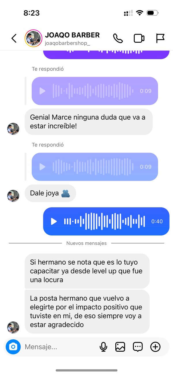Reseña real de un alumno de Fade Masters