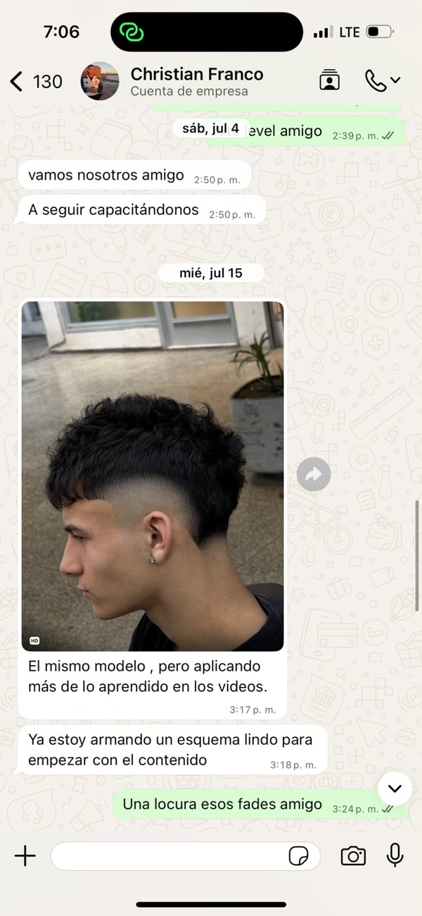 Reseña real de un alumno de Fade Masters