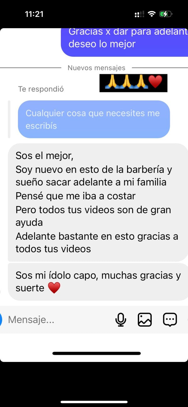 Reseña real de un alumno de Fade Masters