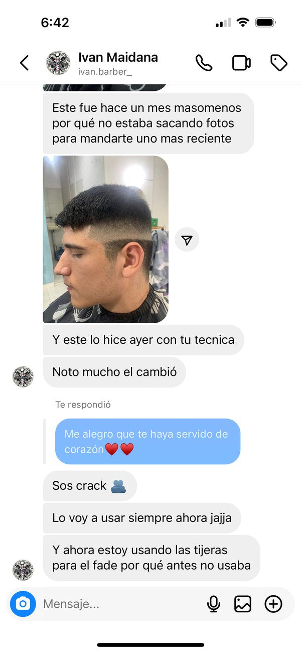 Reseña real de un alumno de Fade Masters