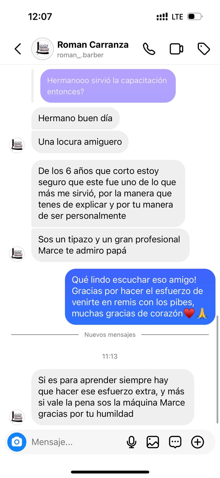 Reseña real de un alumno de Fade Masters
